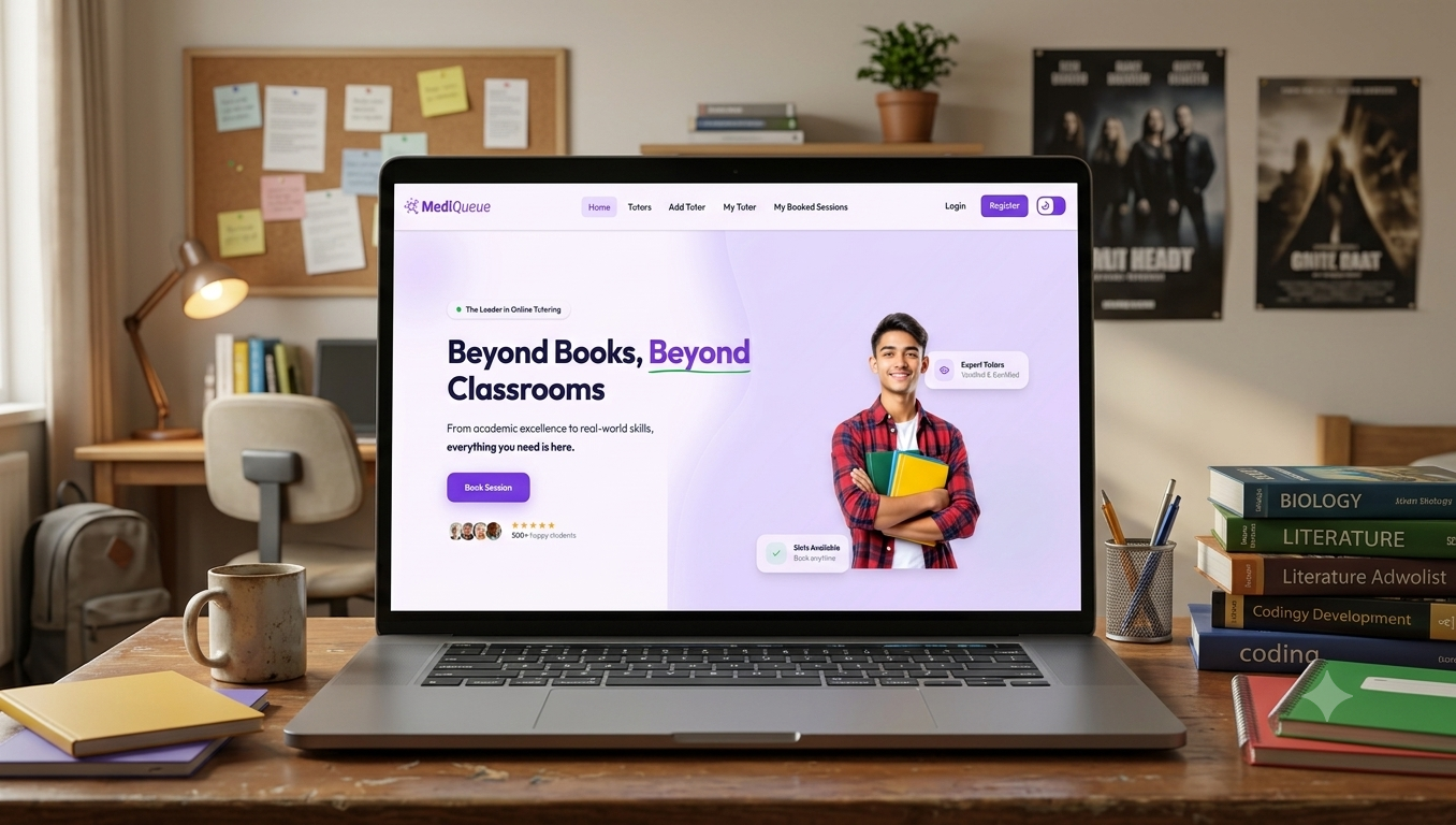 MediQueue — Tutor Booking System